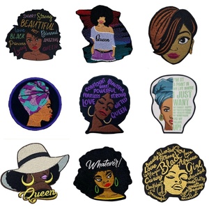 Tùy chỉnh junceenth 1865 bởi vì tổ tiên của tôi đã không miễn phí trong 1776 thêu các bản vá lỗi sắt trên/may trên cho áo khoác áo khoác may mặc - Product Image 5