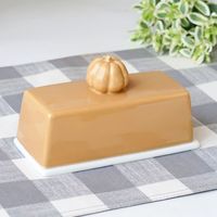 Beurrier en céramique avec couvercle boîte à beurre rectangulaire en céramique ensemble