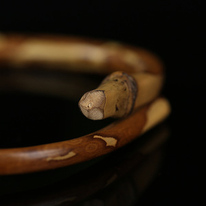 Bamboo Bracelet Plum Deer Pattern Adjustable Size Unisex Gift Guizhou Origin Cultural Collectible Jewelry - Product Image 4