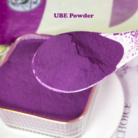 Poudre d'Ube Biologique en Boîte de Conserve Personnalisée 30g 50g 80g 100g, Poudre d'Igname Violette, Poudre d'Ube