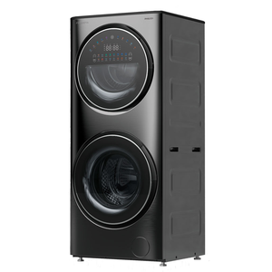 15KG torre lavatrice caricamento frontale 7KG asciugatrice con 10KG di lavaggio AI lavaggio intelligente 1400RPM Inverter lingua spagnola 220V 50hz - Product Image 1