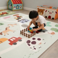 Tapis de jeu pour bébé en EVA sans phtalates Hydefoam, impression par transfert, pour les importateurs de produits maternels et infantiles, OEM pris en charge