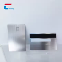 Kunststoff-PVC-weiße leere Karte mit Chip und Magnetst reifen Rfid Business Print able Card
