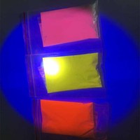 Pigment de revêtement fluorescent UV 365nm invisible, organique, anti-contrefaçon, rouge, jaune, bleu, vert, peinture pour cuir
