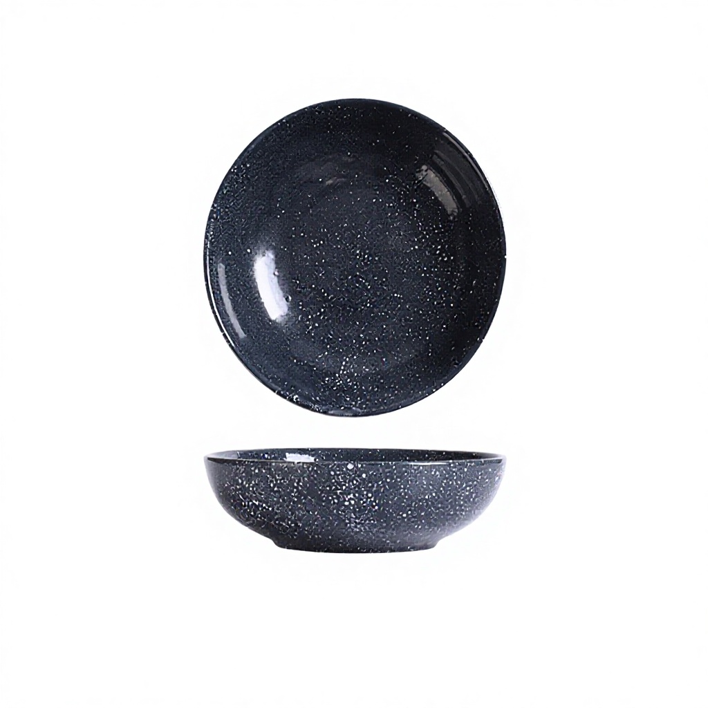 8-inch deep plate-starry night black