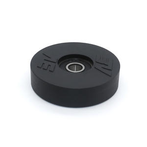 ผู้ผลิตจัดหาลูกกลิ้งแบนทนทานต่อการสึกหรอขนาด 8*52*13.8 มม. ผลิตด้วยวิธีฉีดขึ้นรูป พร้อมตลับลูกปืน 608RS หุ้มด้วยโพลียูรีเทน ขายส่ง - Product Image 3