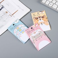 Notas Adhesivas Creativas con Forma de Animales, Post-its de Dibujos Animados Reposicionables, Notas Personalizables con Logotipo, Juego de 6 Libretas Exquisitamente Diseñadas
