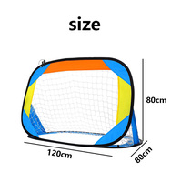 Portería de Fútbol Plegable JH Sooccer, Equipo de Entrenamiento en Oferta, para Niños, Juego, Deporte, Ejercicio, Juguete