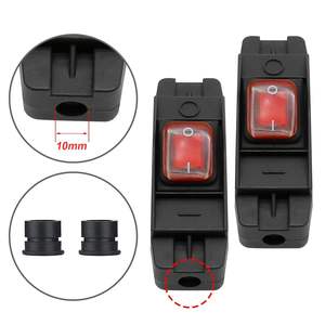 Interruptor en Línea Impermeable con Luz 12V 24V 220V 16A Botón Pulsador Encendido/Apagado 4 Pines 2 Polos para Herramienta de Medición de Prueba Accesorio - Product Image 2