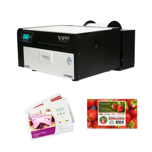 Imprimante d'étiquettes auto-adhésives multicolore portable entièrement automatique Machine d'impression numérique