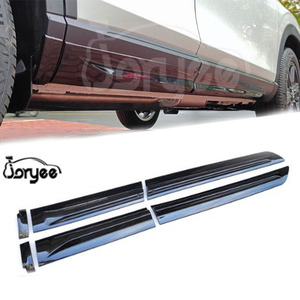 JDM 2023 jupes latérales à bascule pour <span class=keywords><strong>Honda</strong></span> <span class=keywords><strong>HRV</strong></span> Vezel 2021 2022 becquet de coffre en fibre de carbone lèvre de pare-chocs de voiture pp Tuning accessoire aile de toit - Product Image 1
