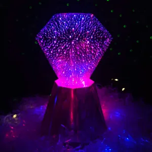 2023最新独家专利3D钻石灯，亮光效果，花式风格
