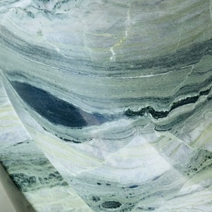 Bañera de Mármol Esmeralda Personalizada, Bañera Independiente de Piedra Natural, Diseño Interior de Baño de Lujo - Product Image 3