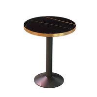 Ensemble de table et de chaises de style américain moderne en bois massif, durable, facile à nettoyer, pour bar, canapé, boîte de nuit, KTV, restaurant occidental, table à fondue