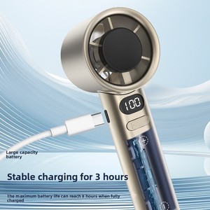 Wholesale <b>Mini</b> <b>USB</b> Rechargeable Handheld Portable <b>Fan</b> Powerful 120 Gears Stepless Speed Regulation Cooling <b>Mini</b> <b>Fan</b> - Product Image 2