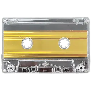 Cintas de Cassette de Audio en blanco de colores, con diseño personalizado y muestras gratis