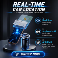 Mini Rastreador GPS para Auto con Navegación, Posicionamiento AGPS, Pantalla IPS, Aleación de Aluminio, Dispositivo Antipérdida, Certificado MFI para Niños y Adultos Mayores