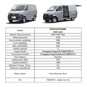 Changan <span class=keywords><strong>kyc</strong></span> V3 xe mới chở hàng truclk Van-mô hình mới Xe tải nhỏ để giao hàng & hậu cần | tải trọng nặng | nhiên liệu hiệu quả - Product Image 4