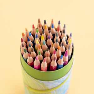 Ensemble de crayons de couleur <span class=keywords><strong>en</strong></span> <span class=keywords><strong>bois</strong></span> naturel pour enfants, personnalisé, cadeau, crayons de dessin arc-<span class=keywords><strong>en</strong></span>-ciel, crayons de couleur professionnels - Product Image 4
