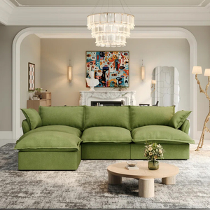 PZCN HOME Meubles Royal Convertible <span class=keywords><strong>à</strong></span> Prix cassé Canapés d'angle modulaires Canapés de salon - Product Image 1