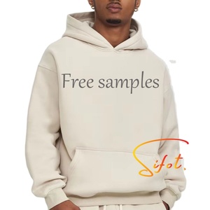 Sifot Wholesale Graphic High Quality Hoodies Unisex for <b>Men</b> Custom Embroidery Logo Puff Print <b>Hoodie</b> - Product Image 1