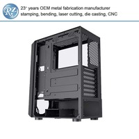 Personnalisé en métal cas pc de bureau armoire boîtier pc personnalisé boîtier de l'ordinateur