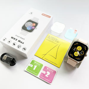 Beliebteste WK9 MAX Smartwatch Gesundheitsmonitor Wasserdichtes Tragbares Gerät mit Schutzhülle und Folie PK T800Ultra - Product Image 5