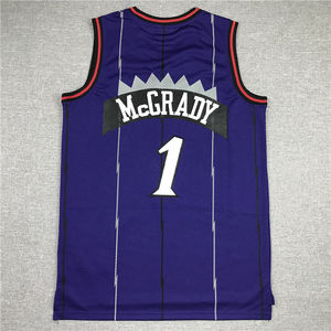 Groothandel Nieuwe Gestikte Amerikaanse Basketbalshirts Nieuw Seizoen #1 Mcgrady #1 Carter Toronto Roofers Truien - Product Image 1