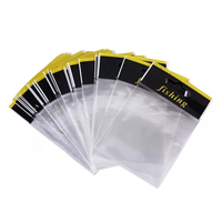 Appâts transparents transparents à fermeture éclair pêche gravure recyclable imprimé modèle uni accessoire d'emballage industrie agricole