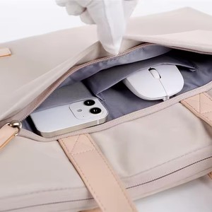 Étui pour ordinateur portable de 15,6 pouces et 14,1 pouces, imperméable, avec bandoulière, anti-rayures, pour femmes et hommes - Product Image 3