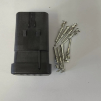 776494-1 | DEUTSCH | Conector de Plástico Automotriz Rectangular de 2 Posiciones, Gris, 0.177" (4.50mm)