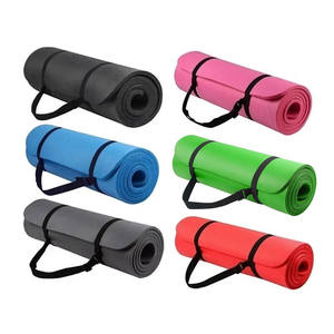 Orijinal fabrika özelleştirilebilir logo baskılı 10-15mm ekstra kalın spor kaymaz 71 inç egzersiz matları <span class=keywords><strong>Yoga</strong></span> paspaslar - Product Image 1