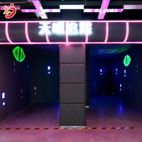 LJ Canada Populaire Équipement d'activités sportives et de team building pour jeu d'évasion interactif en intérieur, lumineux, en métal et ABS, pour jeu de cache-cache 20