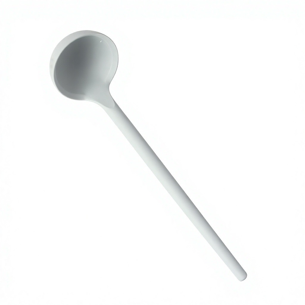 Cuillère à soupe blanche