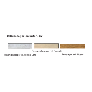 Plinthe 'Fix' de couleur chêne pour outil de tournage LAMINATE 'Muson' Collection - Product Image 3
