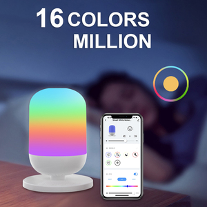 <span class=keywords><strong>Wifi</strong></span> tuya điều khiển giọng nói Độ sáng điều chỉnh ánh sáng ban đêm trẻ em ngủ thư giãn âm thanh máy bé tiếng ồn trắng làm dịu - Product Image 3