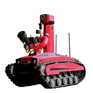 RXR-M80D-13KT remote control nirkabel mobile robotic platform fire fighting robot