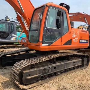 Excavadora de cadenas Doosan DH220LC-7 usada en buen estado, 22 toneladas, original de Corea, maquinaria de construcción de alta calidad. - Product Image 3