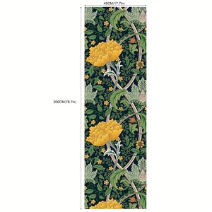 <span class=keywords><strong>Papel</strong></span> <span class=keywords><strong>Tapiz</strong></span> de Hojas de Plantas con Diseño Floral en Acuarela, Impermeable y Removible, <span class=keywords><strong>para</strong></span> Sala de Estar, Dormitorio, Imanes <span class=keywords><strong>para</strong></span> Refrigerador - Product Image 5