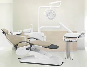 وحدة طب الأسنان آلة كرسي طبيب أسنان وحدة 9 الذاكرة وحدة طب الأسنان الفاخرة