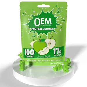 Gomitas de Proteína con Sabor a Melocotón, Aislado de Suero, 60 Unidades, <span class=keywords><strong>Precio</strong></span> al por Mayor - Product Image 1
