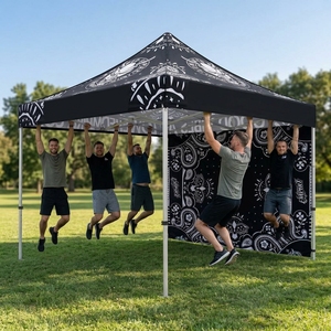 Carpa Plegable Comercial Grande Personalizada para Exteriores de 40mm, Gazebo Grande de 20x10, <span class=keywords><strong>3x6</strong></span>, 10x20, 10x20, Carpas para Ferias Comerciales 3x3 - Product Image 4