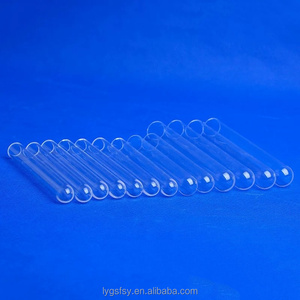 Laboratoriumreagens van hoogwaardig kwartsglas (99,99%), ronde bodem - Product Image 1