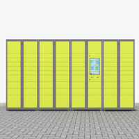 Casillero inteligente RFID para exteriores, ODM/OEM, Express