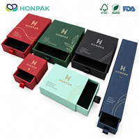 Boîte cadeau coulissante personnalisée HONPAK, boîte rigide en papier pour bijoux, cosmétiques et emballages de produits de boutique