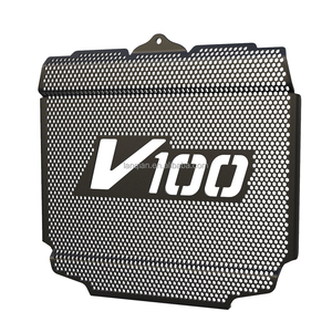 Accessoires de <span class=keywords><strong>moto</strong></span> pour <span class=keywords><strong>Moto</strong></span> <span class=keywords><strong>Guzzi</strong></span> V100 Mandello, grille de protection de radiateur, V <span class=keywords><strong>100</strong></span> V100 Mandello S, protection de radiateur Stelvio 1000 - Product Image 3