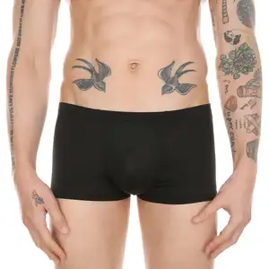 Gf Mens Ice-Silk quần lót FTM Packer boxer tóm tắt quần short mềm Pouch thân với ly thongs