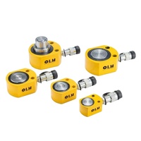 Vérins hydrauliques intégrés en acier allié ultra-compact à simple effet, 20T, course de 12 mm, performances constantes, ultra-basse hauteur