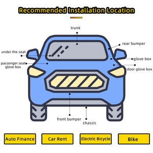 Rastreador GPS para Automóvil Magnético de Larga Duración de 6000 mAh, Dispositivo de Rastreo GPS Inalámbrico para Vehículos Fácil de Instalar - Product Image 3