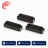 Connecteur Board-to-Board (BTB) ER-15P-F, Prise Femelle, Pas de 0,8 mm, 2x15P 30P Double Rangée, SMT LCP, Plaqué Or, 0,3A, Conformité RoHS